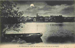 29 - Le Huelgoat - Effet De Nuit Sur Le Lac - Pleine Lune - CPA - Voir Scans Recto-Verso - Autres & Non Classés
