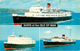 Bateaux - Paquebots - Ships Of The Isle Of Man - Multivues - CPM Format CPA - Voir Scans Recto-Verso - Passagiersschepen
