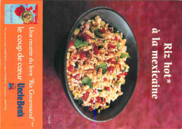 Recettes De Cuisine - Riz Hot à La Mexicaine - Carte Publicitaire Uncle Ben's - Gastronomie - CPM - Carte Neuve - Voir S - Recettes (cuisine)
