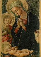 Art - Peinture Religieuse - Francesco Fiorentino - Madone Et St Jean Baptiste - Musée De Dijon - CPM - Voir Scans Recto- - Schilderijen, Gebrandschilderd Glas En Beeldjes