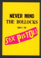 Musique - Sex Pistols - Carte Vierge - Musique Et Musiciens
