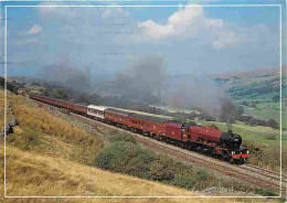 Trains - Royaume Uni - BR 46203 Princess Margaret Rose Running Through Mallestang - Southbound - CPM - UK - Voir Scans R - Treni