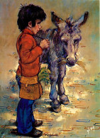 Enfants - Illustration - Dessin De Antonio Gonzales - Les Gamins - Anes- CPM - Voir Scans Recto-Verso - Children's Drawings
