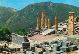 Grèce - Delphes - Delphi - Le Temple D'Apollon - Carte Neuve - CPM - Voir Scans Recto-Verso - Grèce