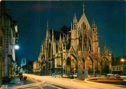10 - Troyes - Basilique Saint-Urbain - Vue De Nuit - Automobiles - CPM - Voir Scans Recto-Verso - Troyes