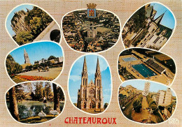 36 - Chateauroux - Multivues - Piscine - Blasons - Carte Neuve - CPM - Voir Scans Recto-Verso - Chateauroux