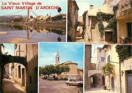 07 - Saint Martin D'Ardèche - Multivues - Automobiles - Vieilles Pierres - CPM - Voir Scans Recto-Verso - Otros & Sin Clasificación
