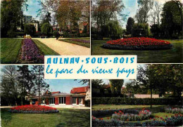 93 - Aulnay Sous Bois - Le Parc Du Vieux Pays - Multivues - Fleurs - CPM - Voir Scans Recto-Verso - Aulnay Sous Bois