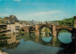 12 - Espalion - Pont Gothique Sur Le Lot - Les Vieilles Maisons - CPM - Voir Scans Recto-Verso - Espalion