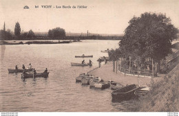 ►VICHY◄03►◄CPA►LES BORDS DE L'ALLIER◄±1910►►ÉDIT. CAP No101 - Vichy