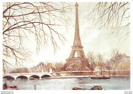 ►PARIS◄75►◄CPM►TOUR EIFFEL◄►LE PONT D'IENA◄►ÉDIT. ARTERTRE - Eiffelturm