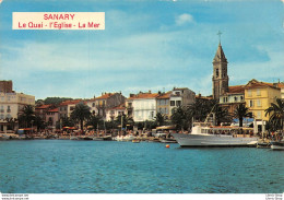►SANARY◄83►◄CPM►LE QUAI  L'ÉGLISE  LA MER◄±1990►ÉDITIONS LÉO N°30 - Sanary-sur-Mer
