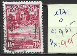 SIERRA LEONE 127 Oblitéré Côte 0.65 € - Sierra Leona (...-1960)