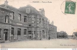 FRESNES (94) - Mairie Et Écoles En 1924 - Montet, Éditeur Bourg La Reine - CPA - Fresnes