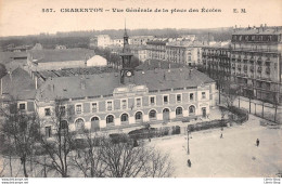 CHARENTON (94) - Vue Générale De La Place Des Écoles -Éditions E.M. CPA - Charenton Le Pont