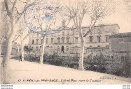 ►SAINT-RÉMY-DE-PROVENCE◄13►L'HOTEL DIEU◄CPA 1916►CACHET CROIX ROUGE ►ASSOCIATION DES DAMES FRANÇAISES◄ - Rode Kruis