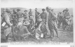 WW1 - Guerre 1914-1917 - Les Américains En France - Poilus Français Fraternisant - Carte ND Phot CPA - Guerre 1914-18