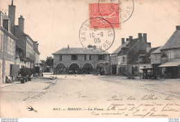 MAGNY (58) La Place En 1905 - Éditions Hirondelle N°807 - Cpa - Andere & Zonder Classificatie