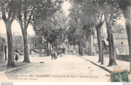 CLAMECY (58) - Avenue De La Gare - E. Goulet, Libraire éditeur, Clamecy - Cpa - Clamecy