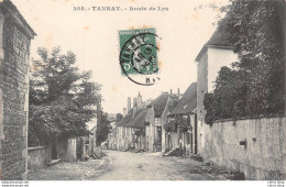 TANNAY (58) - Route De Lys - E. Goulet, Libraire-Éditeur à Clamecy - Cpa - Tannay