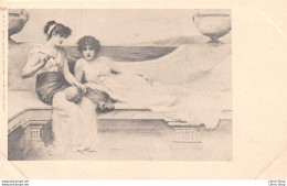 Raphaël Tuck - Un Mot à La Poste - Série 89 - Scène Antique  2 Jeunes Femmes Pendant La Décoration D'un Vase  CPR - Tuck, Raphael