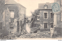Catastrophe Du 7 Juin 1904 - Percée Au Bas De La Rue Fort - Phototypie Et Coll. J. Bouveret - Cpa - Mamers