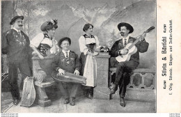 Silvin & Bärtschi. Orig. Schweiz, Sänger- Und Jodler-Quintett. - 1907 - Cpa - Andere & Zonder Classificatie