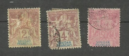 SOUDAN N°4, 5, 13 Cote 69.20€ (second Choix) - Used Stamps