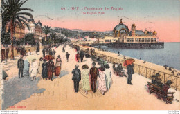 NICE - (06) - La Promenade Des Anglais Et Le Palais De La Jetée - Éditions Gillette -  Cpa1936 - Other & Unclassified
