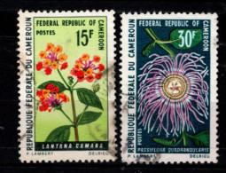 - CAMEROUN -1970 - YT N° 481 / 482 - Oblitérés - Plantes - Kamerun (1960-...)