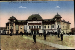 CPA București Bukarest Rumänien, Schloss Des Staatsbeamten Verein - Roumanie