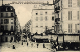 CPA Paris XI, Rue Oberkampf - Autres & Non Classés