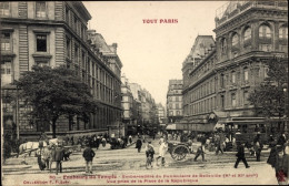 CPA Paris XI., Faubourg Au Temple, Blick Vom Place De La République - Autres & Non Classés