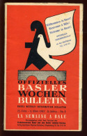 BALE (SUISSE) - DEPLIANT PUBLICITAIRE - PLAN - 1947 - Turismo