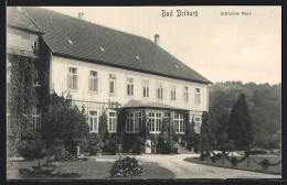 AK Bad Driburg, Gräfliches Haus Mit Garten  - Bad Driburg