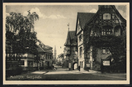 AK Meiningen, Blick In Die Georgstrasse  - Meiningen