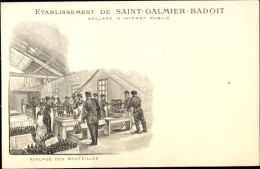 CPA Saint-Galmier Loire, Einrichtung Saint Galmier Badoit, Flaschenspülung - Autres & Non Classés