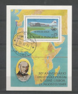 St Tome E Principe 1980 Aviation History S/S  (0) - Sao Tomé Y Príncipe
