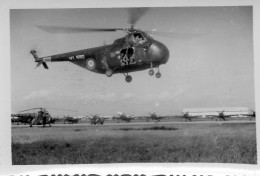 Photo Vintage Paris Snap Shop - Sikorsky Helicoptère Militaire - Guerre, Militaire