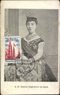 CPA Hakuro, Shōken, Kaiserin Von Japan Mit Krone, Portrait - Familles Royales