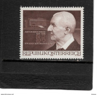 AUTRICHE 1974 Bruckner Compositeur Yvert 1268, Michel 1433 NEUF** MNH - Unused Stamps