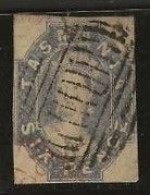 Tasmania       .   SG    .  44 (2 Scans)      .   O      .     Cancelled - Used Stamps