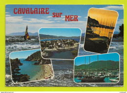 83 CAVALAIRE SUR MER En 4 Vues N°83240 23 éditions Azur Riviera Coucher De Soleil - Cavalaire-sur-Mer