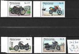 SIERRA LEONE 657 à 60 ** Côte 12.50 € - Sierra Leona (1961-...)