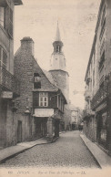 Dinan  (22 - Côtes D'Armor)  Rue Et Tour De L'Horloge - Dinan