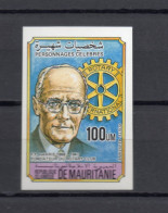 MAURITANIE   PA  N° 217  NON DENTELE    NEUF SANS CHARNIERE   COTE ? €    ROTARY CLUB HARRIS - Mauritania (1960-...)