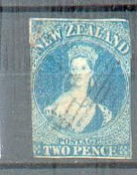 D 23  - N. Z. - YT 18 ° Obli - Fil étoile - Un Léger Aminci - Court De Marge - Used Stamps