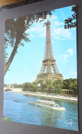 Paris - La Seine Et La Tour Eiffel - Editions "GUY", Paris - The River Seine And Its Banks