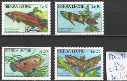 SIERRA LEONE 880 à 83 ** Côte 7.50 € - Sierra Leone (1961-...)