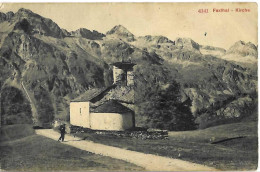 GR - FEXTHAL Kirche - PHOTOGLOB CO. ZURICH 4141 - Circulé Le 19.03.1912 - Andere & Zonder Classificatie